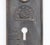 Vintage Bronze Fluted Passage Door Knob & Plate Set For Sale - Image 11 of 11