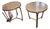 Pair Sherrill Occasional Heath Side Tables For Sale