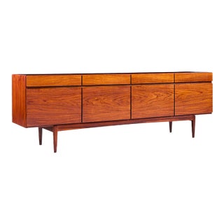 Mid 20th Century Kofod Larsen for Faarup Møbelfabrik Danish Rosewood Credenza For Sale