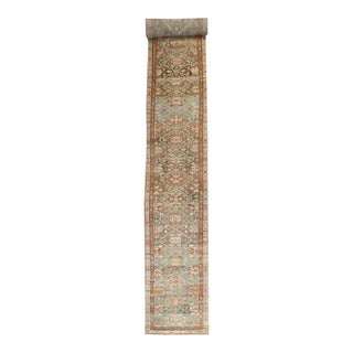 Early 20th Century Persian Malayer Long Runner - 3'1" x 23'11" For Sale