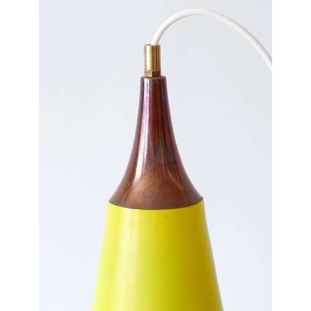 Mid-Century Modern Perforated Aluminium Pendant Lamp, 1960s For Sale - Image 18 of 18