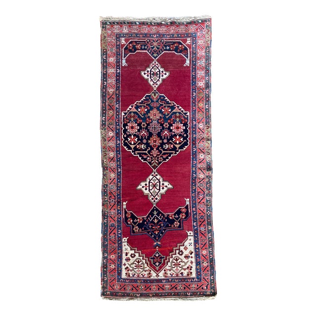Antique Karabakh Long Rug, 1890s For Sale