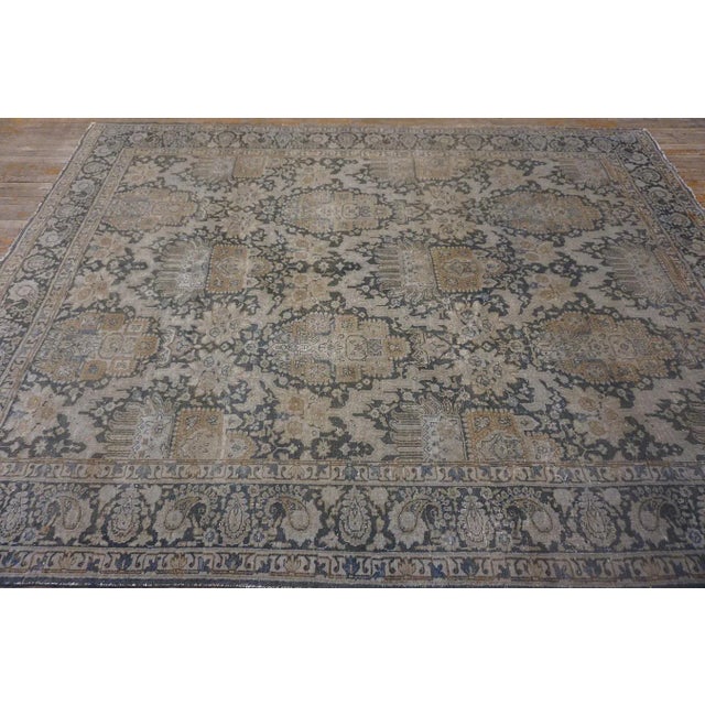 1930s Persian Tabriz Carpet ( 7'7" x 10'4" - 230 x 315 ) For Sale - Image 4 of 10
