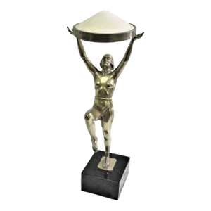 Modern Semi-Nude Lady Lamp
