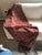 Textile Vintage Paisley Throw With Fringes From Egypt For Sale - Image 7 of 8