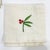 Figurative Vintage Embroidered Holly Berry Linen Napkins, Set of 4 For Sale - Image 3 of 5