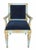 Hendrix Allardyce Neoclassical Venetian Style Armchair W Mohair - 1 of 2 Available.