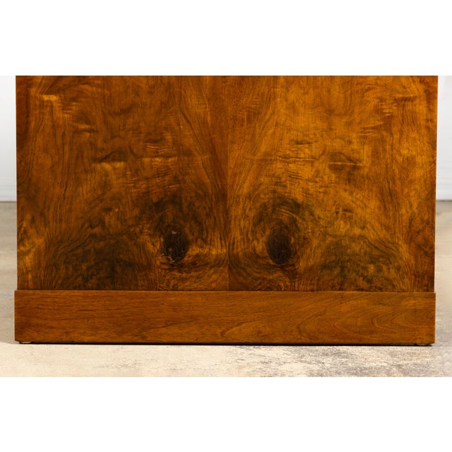 French Art Deco Walnut Writing Desk, Paris, Circa 1930 For Sale - Image 12 of 17