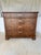 Found in the South of France, this 19th Century French Burled Walnut and Marble Top Chest of Drawers or Commode dates back...