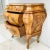 Vintage Italian Olive Walnut Burl Wood Bombe Commode For Sale - Image 4 of 10