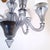 1990s Blue-Gray Murano Glass Mid Century Modern Chandelier For Sale In Dallas - Image 6 of 12