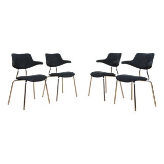 Model Vl118 Dining Chairs by Vermund Larsen for Vermund Larsen A/S, Denmark, 1960s, Set of 4 For Sale