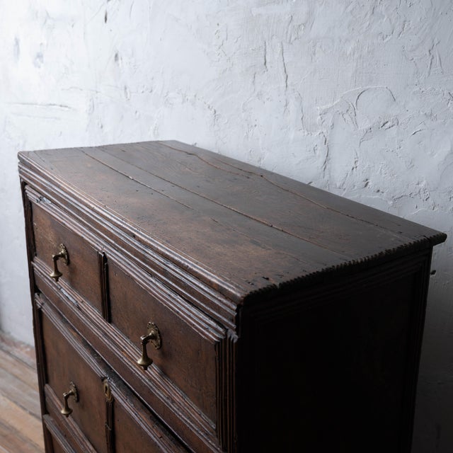 Jacobean Oak Chest of Drawers, 17th Century For Sale - Image 13 of 18