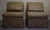 Each: 26"W x 32"L x 32"H Bought new at the Domain (upscale furniture store) in Chestnut Hill, MA In superb/ like-new...