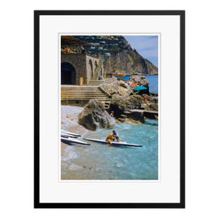 Toni Frissell, Canoeing in Capri, C Print, Framed For Sale