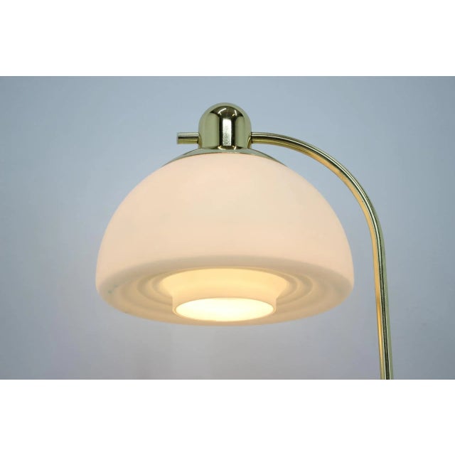 - Germany, 1980s - Perfect original condition - Opaline glass - Manufacturer: VEB Narva. This piece is attributed to the...