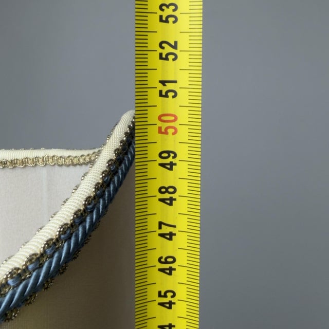 Gilded Carved Wood Table Lamp with Lampshade by Ignoto For Sale - Image 11 of 12