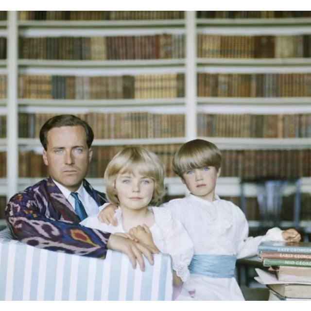 Guinness Family 1963 by Slim Aarons Slim Aarons Limited Estate Edition Hon Desmond Guinness in his recently acquired home...