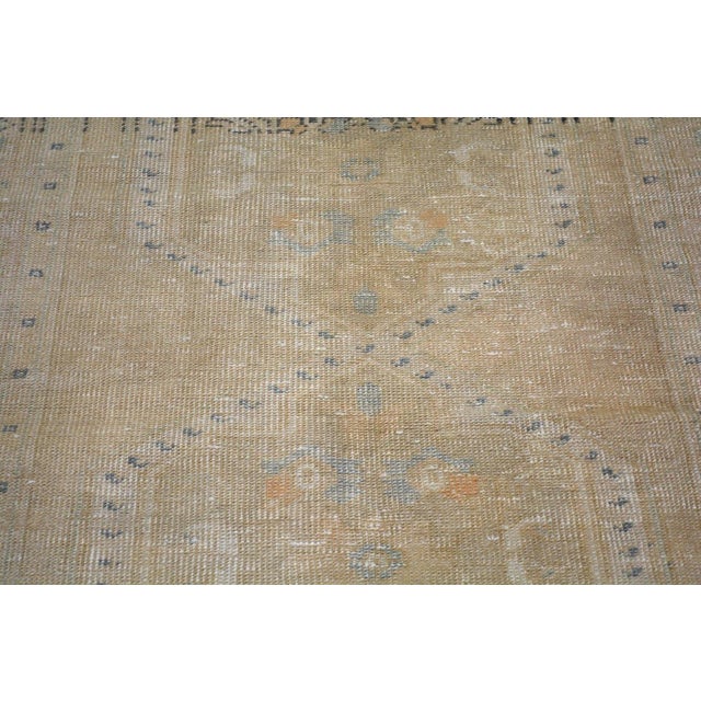 1950s Vintage Turkish Anatolian Hand Knotted Wool Rug, 2'8''x8' For Sale - Image 5 of 5
