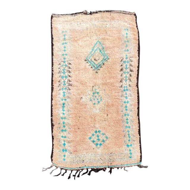 Vintage Moroccan Boujaad Rug For Sale