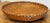 Mid 20th Century Vintage Large Round Woven Wicker Basket For Sale - Image 5 of 10