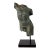 Bronze Male Torso Sculpture, Classical Fragment Figure - 29” Tall For Sale