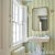 Schumacher Schumacher Emma Stripe Wallpaper In Leaf For Sale - Image 4 of 4