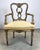 19th Century Louis XVI Directoire Style Painted Armchairs—a Pair For Sale - Image 12 of 12