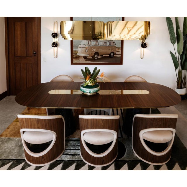 Bertoia Dining Table by Essential Home For Sale - Image 13 of 15