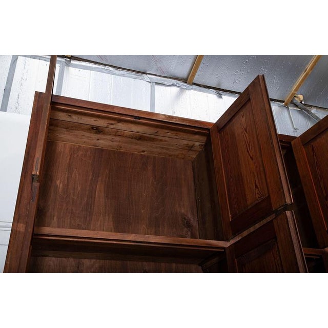 Antique French Monastery Pine Cabinet, 1890 For Sale - Image 16 of 18