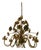 Hollywood Regency Chandelier in Florentine Style For Sale