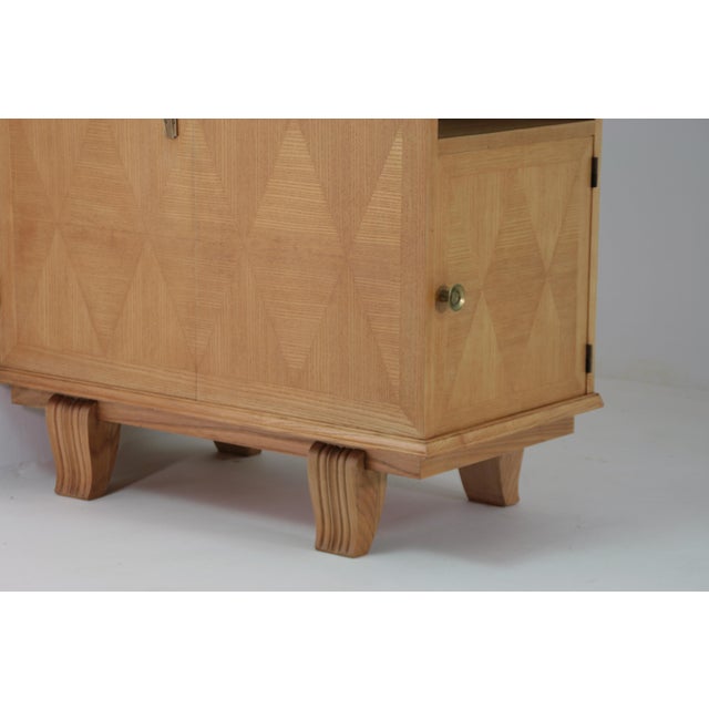 Art Deco Wall-Mounted Sideboard, France, 1950 For Sale - Image 14 of 18