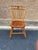 Antique 19th Century Faux Bamboo Wooden Side Chair With Spindle Back For Sale In Washington DC - Image 6 of 10