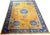 Gold A Stunning Antique 5' X 8' Gold Ground Art Deco Mandarin Chinese Rug Circa 1920 For Sale - Image 8 of 8