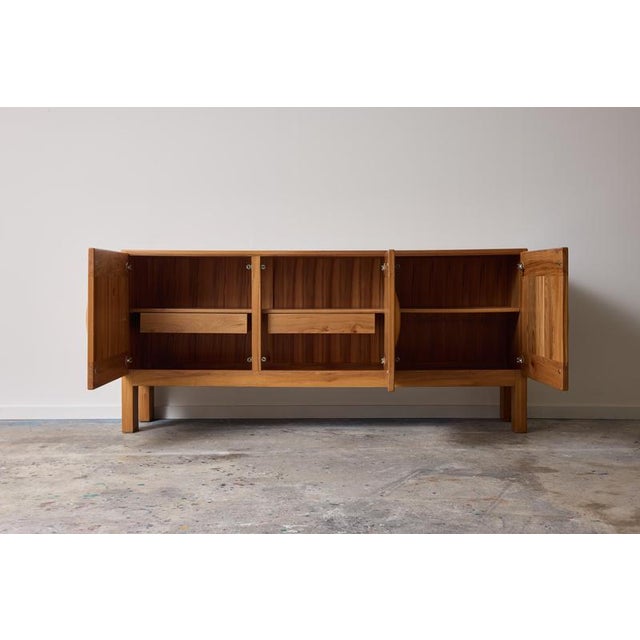 Frech Sideboard in Elm from Maison Regain, 1970s For Sale - Image 10 of 10
