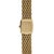 Champagne Vintage Patek Philippe 18k Gold Ladies Champagne Dial Mesh Bracelet Watch For Sale - Image 8 of 14