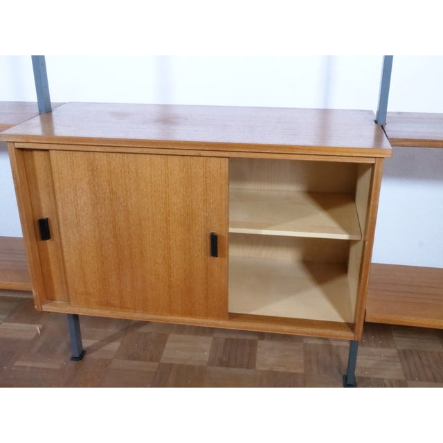 Mid-Century Teak Shelving System from Olof Pira, Sweden, 1960s For Sale - Image 11 of 18
