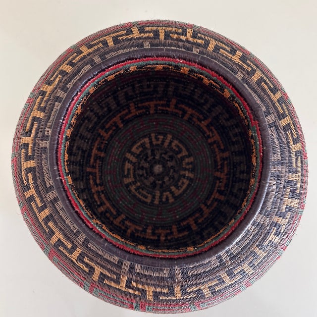 2010s Beautiful 21st Century Wounaan Rainforest Basket For Sale - Image 5 of 8