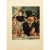 An excellent full-color print of oil painting "At the Cafe" by Edouard Manet. Comes from a First Edition art folio...