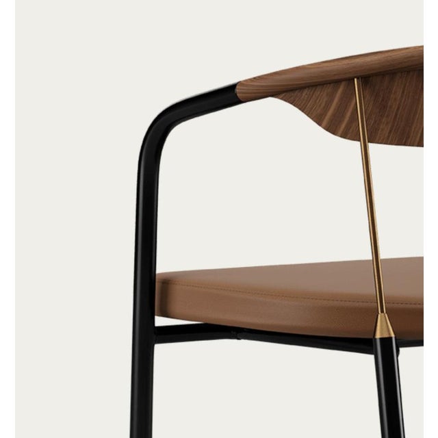 Chair in Walnut by Henrik Tengler For Sale - Image 6 of 15