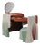 Surreal Vanity Set by Malabar, Set of 2 For Sale