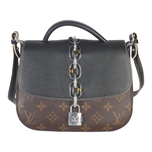 Black Monogram Canvas Chain It PM For Sale
