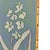 Original hand-painted oil painting by artist Tatiana Duperault Gold bamboo frame adds a chic, designer finishing touch...