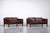 Vintage Scandinavian Brown Leather Sofa, 1970s For Sale - Image 13 of 18