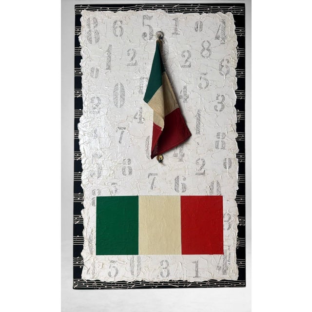 An original, unique, and rare Italian artwork created in 2015 in Prato (Florence, Italy) by painter and sculptor Lella...