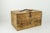 This old handmade wooden toolbox is a beautifully weathered example of traditional craftsmanship, featuring an...