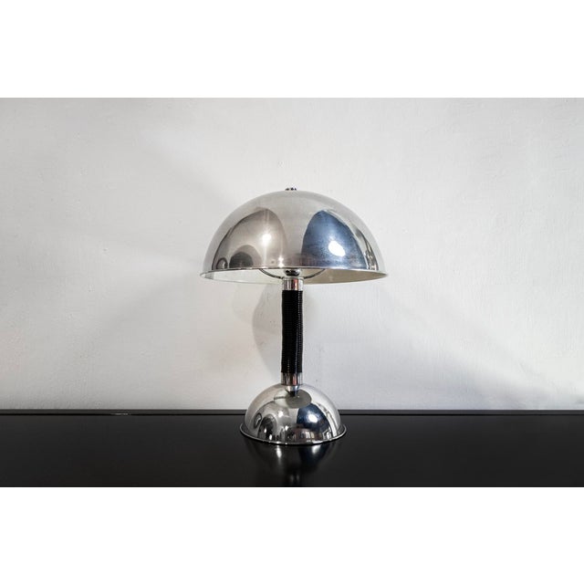 Bauhaus-Style Metal Table Lamp, 1970s For Sale - Image 6 of 6