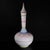 Biscuit Porcelain Covered Bottle Vase with Painted Decoration by Jean Gille For Sale - Image 3 of 17