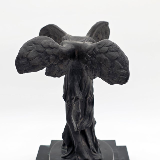Stone 1960s Salvador Dalí Two Nikes Resin Sculpture on Marble Base For Sale - Image 7 of 11