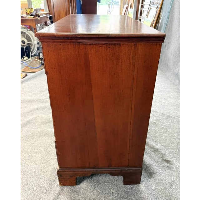 18th Century Solid Mahogany 5-Drawer Chest For Sale - Image 9 of 12